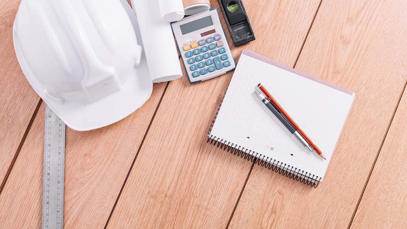 監理技術者が持つ道具