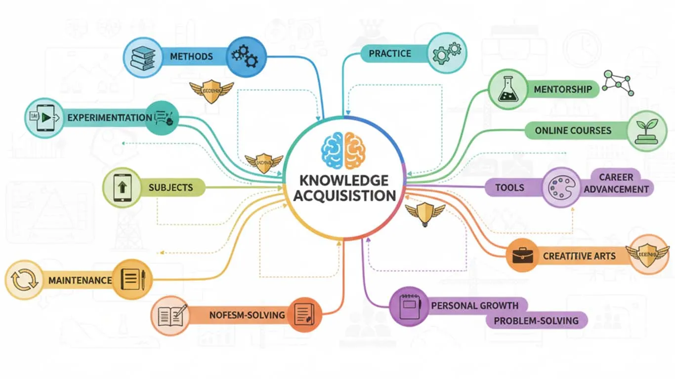 マインドマップの見本図