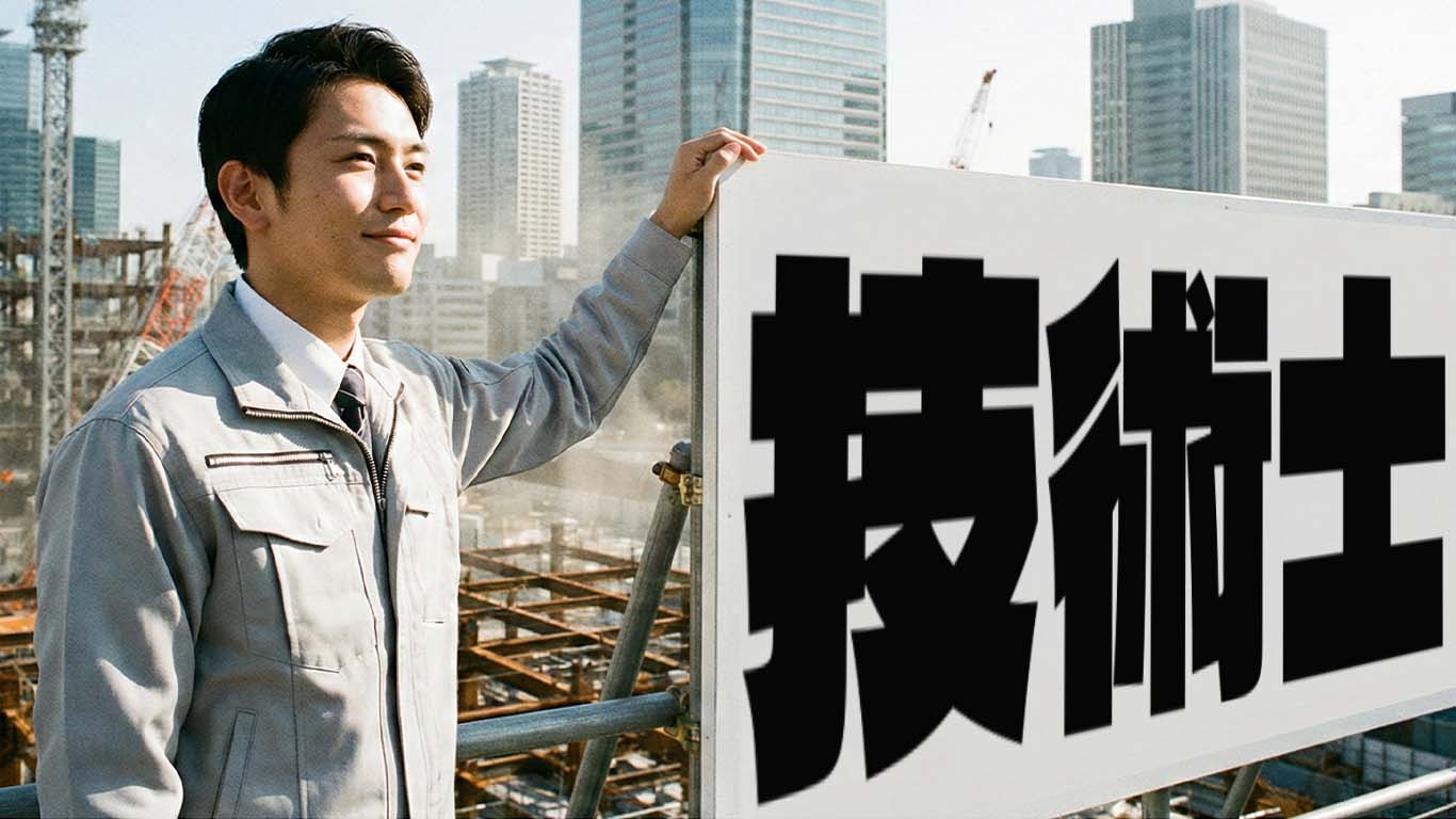 技術士の大看板で、未来を見据える技術者