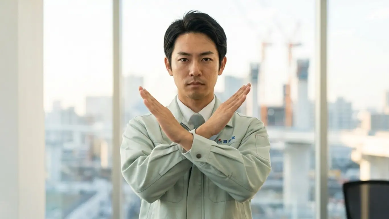 発注者支援業務で不正にNOを示す作業員