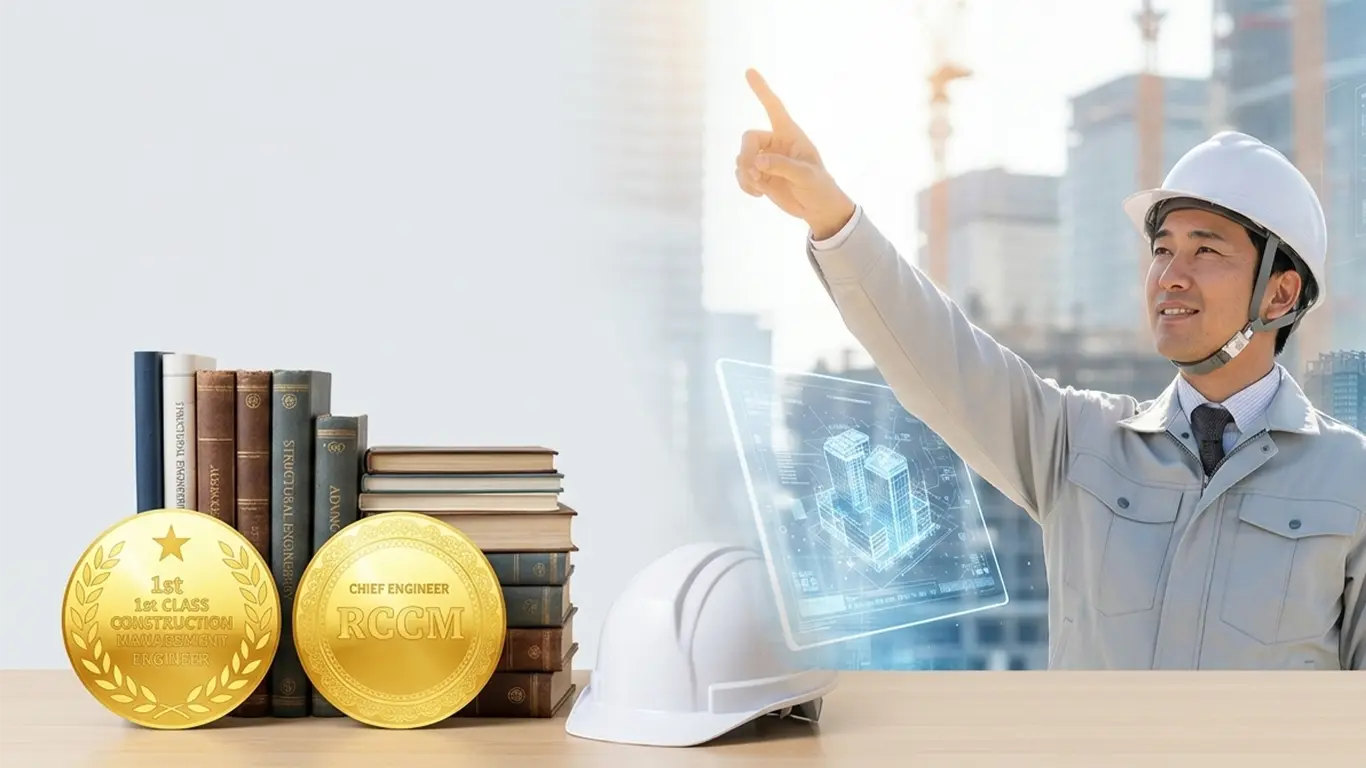 資格や信頼がある施工管理