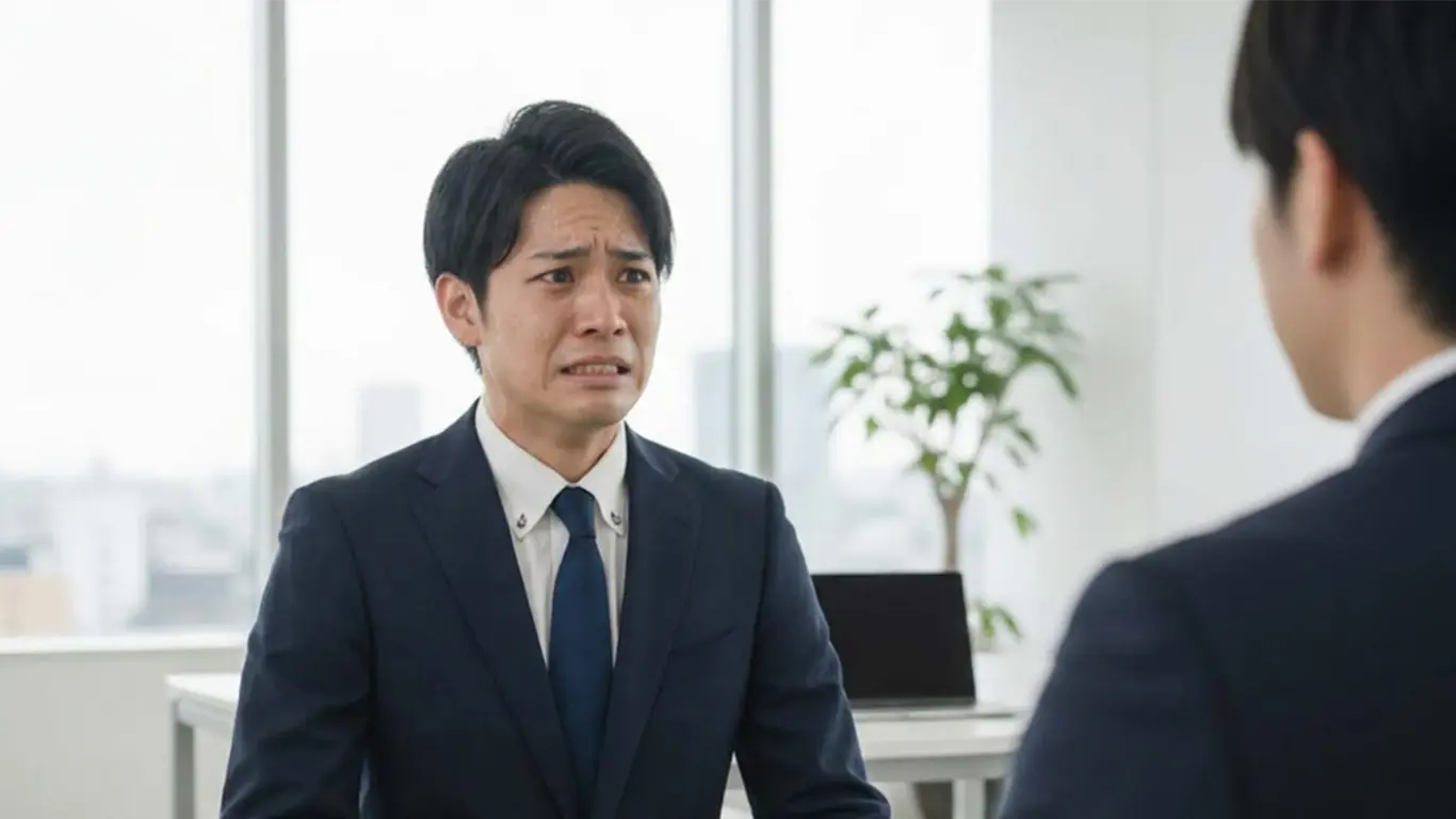 技術士二次試験の圧迫面接に焦る受験者