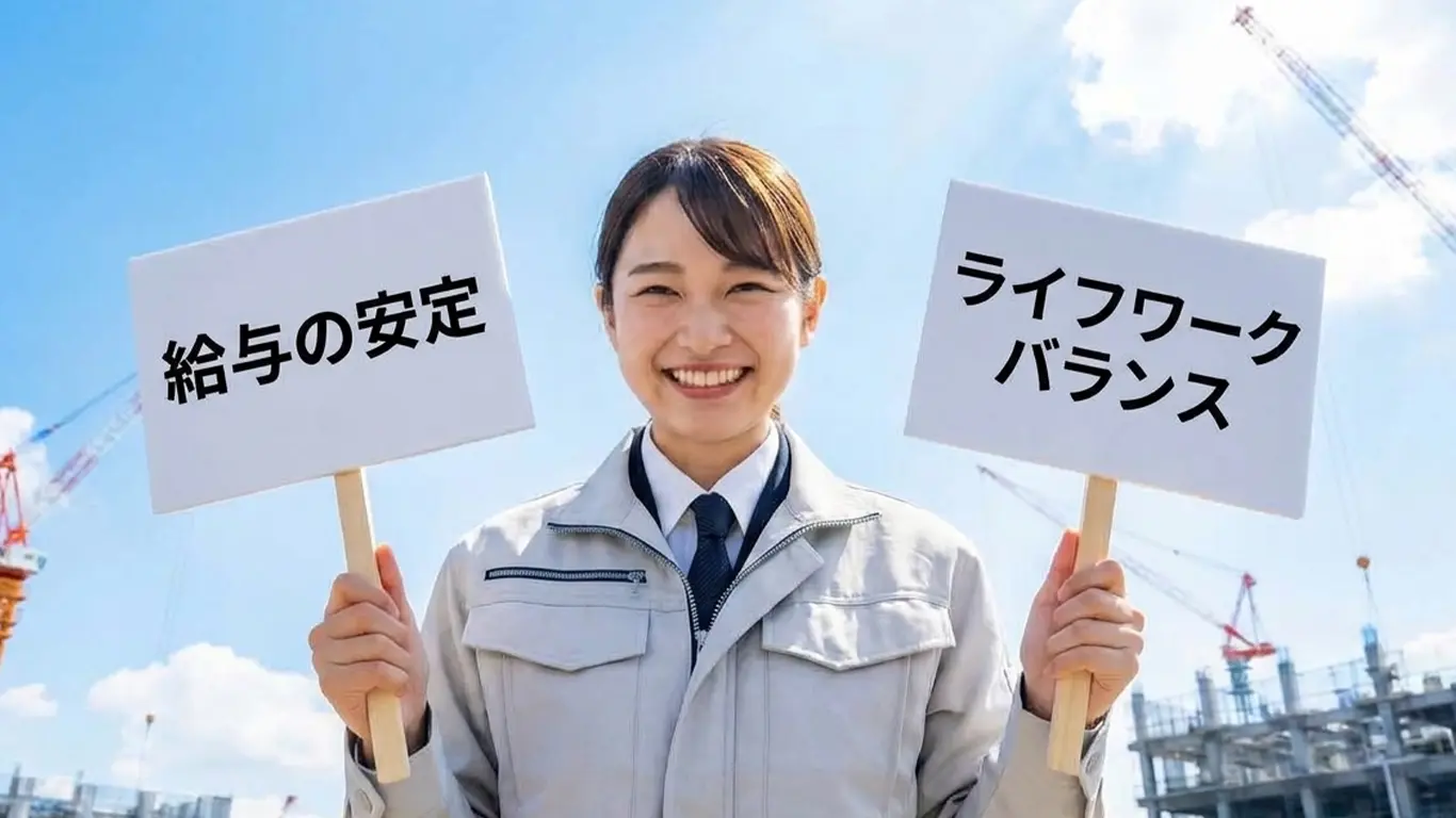 発注者支援業務で給与の安定とライフワークバランスを手に入れた施工管理