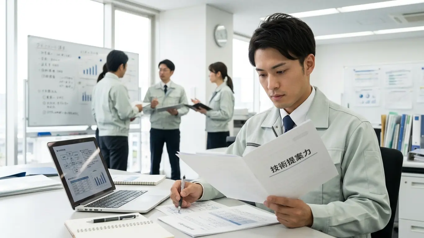 技術提案力をあげるため学ぶ1級土木施工管理技士