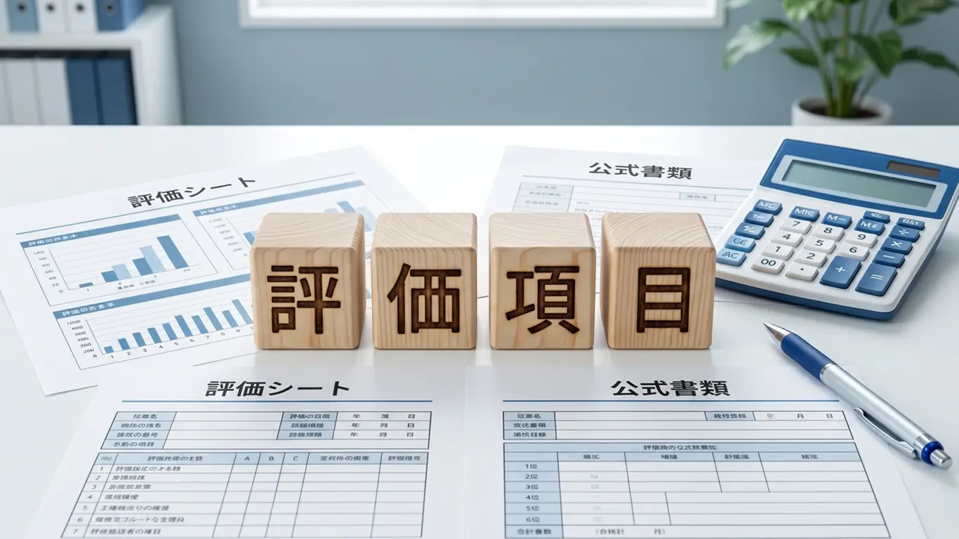 発注者支援における「評価項目」